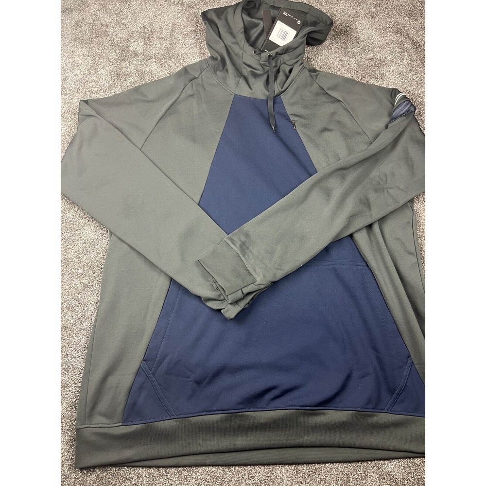Nike Mens Academy 20 Dri-Fit Pullover Soccer Hoodie CT7501-060 Gray-Blue XXL
